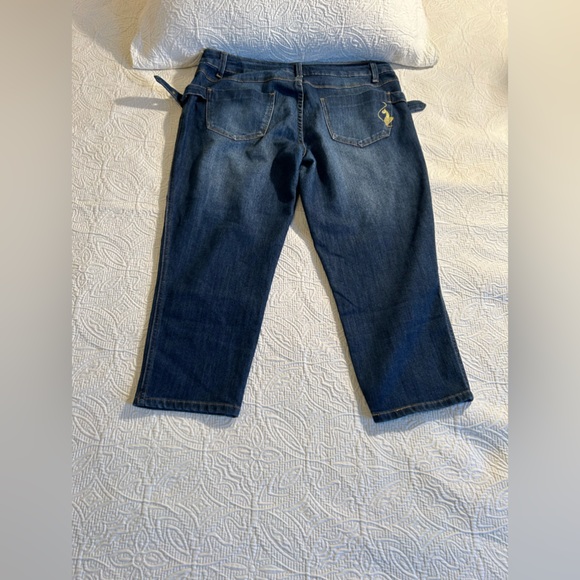Vintage Phat Fashion Crop Jeans - Picture 3 of 5